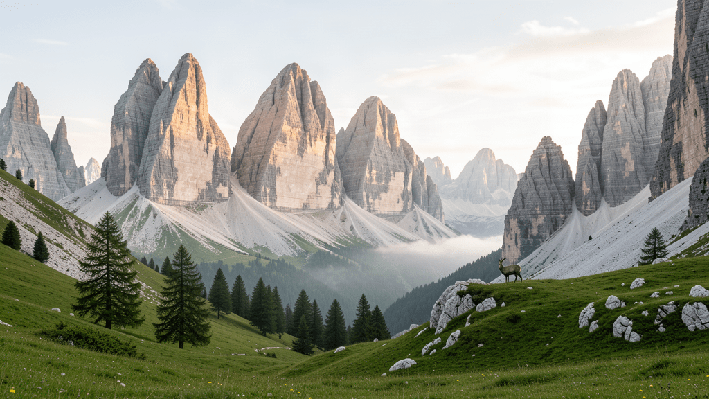 Dolomites: Limestone Towers, Alpine Wildlife and the Making of a Mountain Landscape
