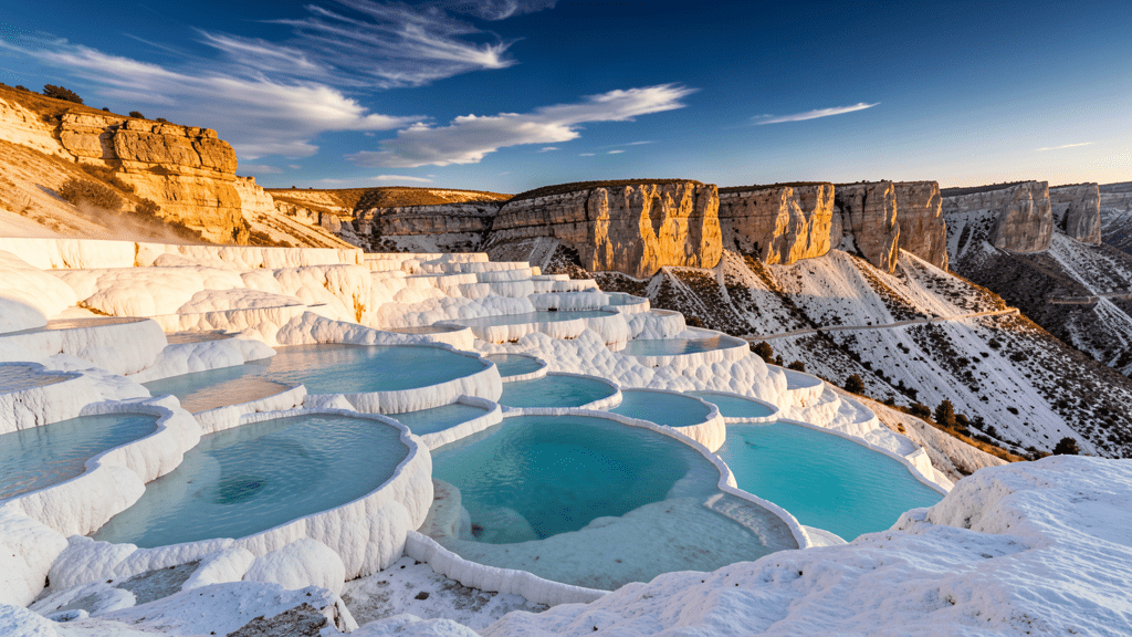 Pamukkale Travertenleri Nasıl Oluştu? Hierapolis ve Sıcak Sular